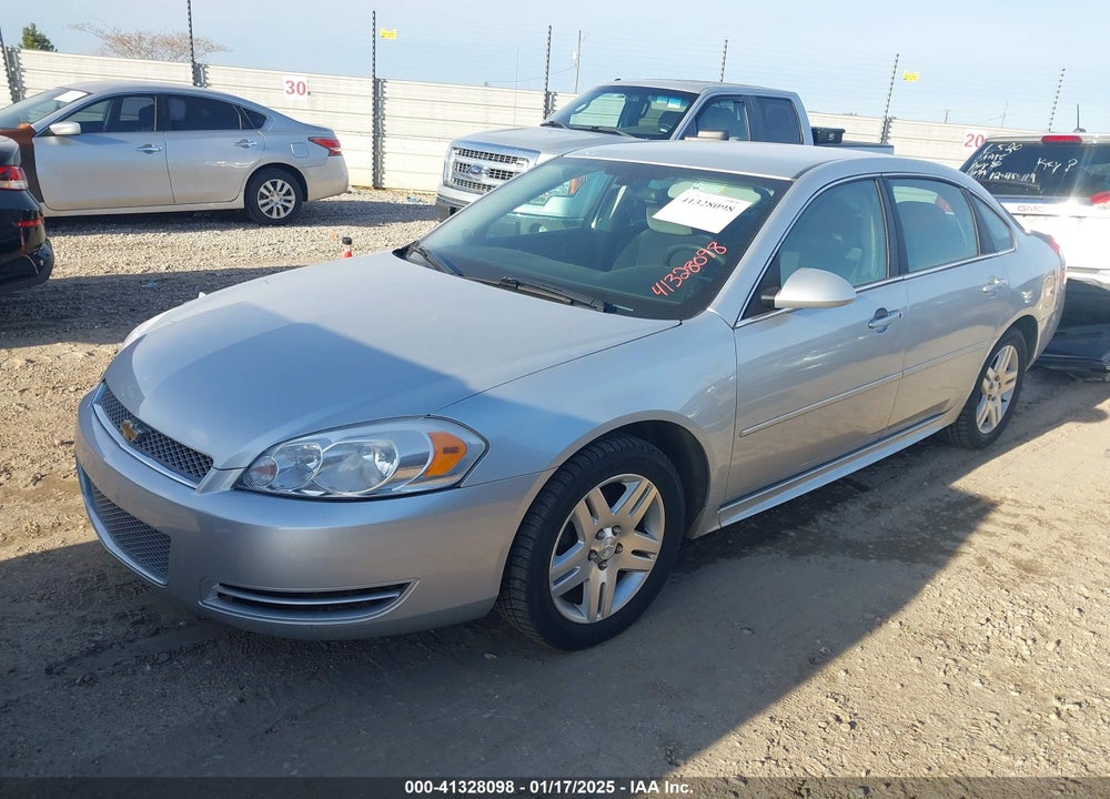 2012 CHEVROLET IMPALA LT FLEET VIN: 2G1WG5E3XC1230118