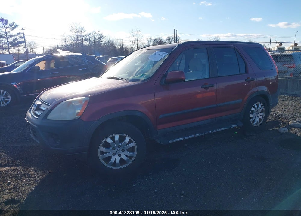 2005 HONDA CR-V EX VIN: SHSRD78825U317956