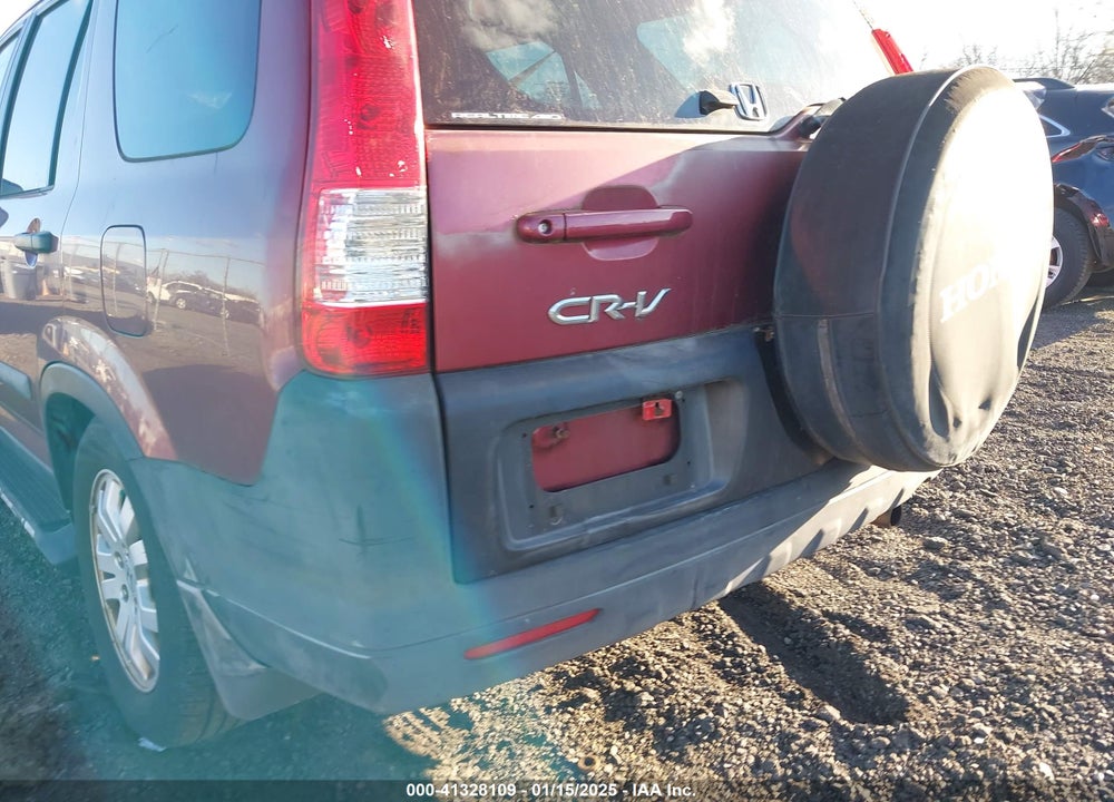 2005 HONDA CR-V EX VIN: SHSRD78825U317956