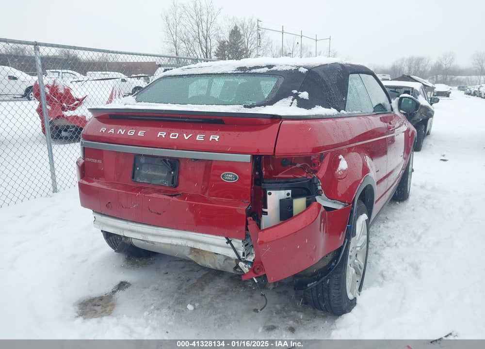 2018 LAND ROVER RANGE ROVER EVOQUE SE DYNAMIC VIN: SALVC5RX4JH297179
