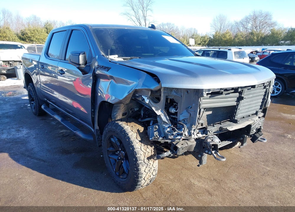 2020 CHEVROLET SILVERADO 1500 4WD SHORT BED LT TRAIL BOSS VIN: 1GCPYFED8LZ376175