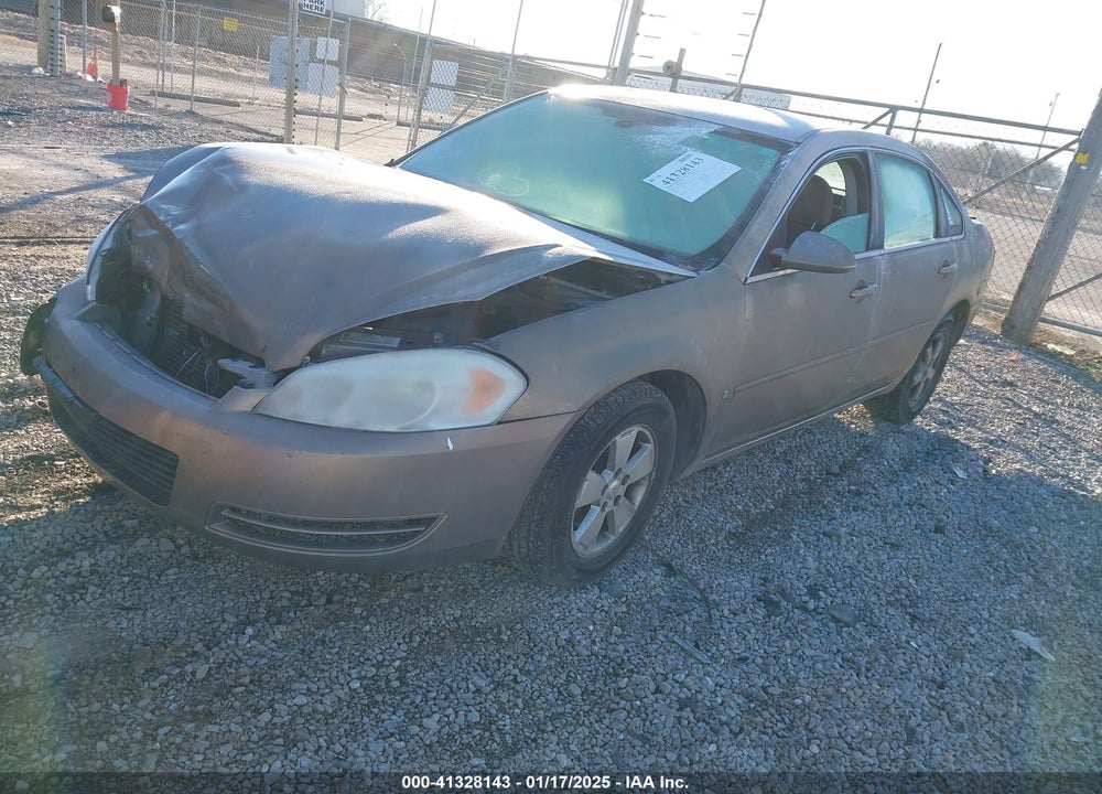 2007 CHEVROLET IMPALA LT VIN: 2G1WT55K779290979