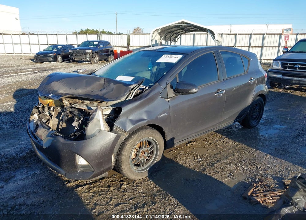 2012 TOYOTA PRIUS C TWO VIN: JTDKDTB35C1011595