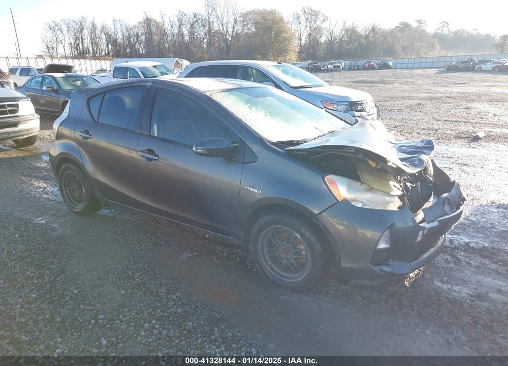 2012 TOYOTA PRIUS C TWO VIN: JTDKDTB35C1011595
