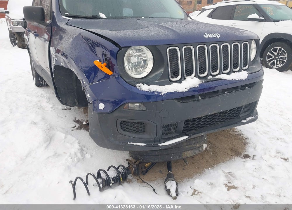 2016 JEEP RENEGADE SPORT VIN: ZACCJBAT8GPC72024