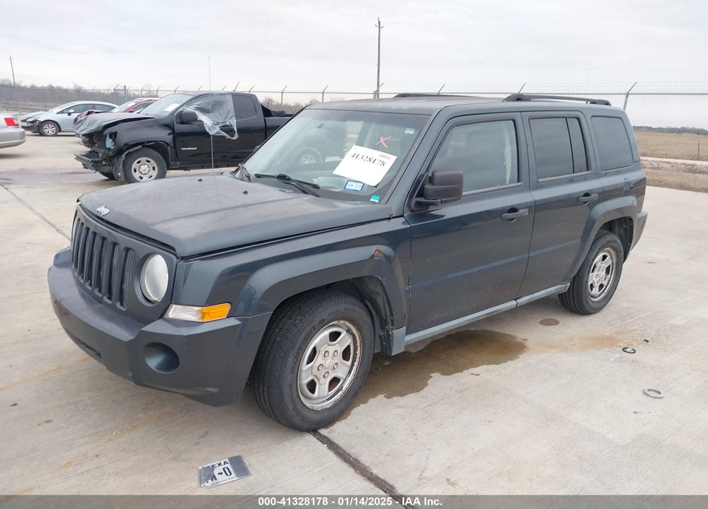 2008 JEEP PATRIOT SPORT VIN: 1J8FT28W88D519705