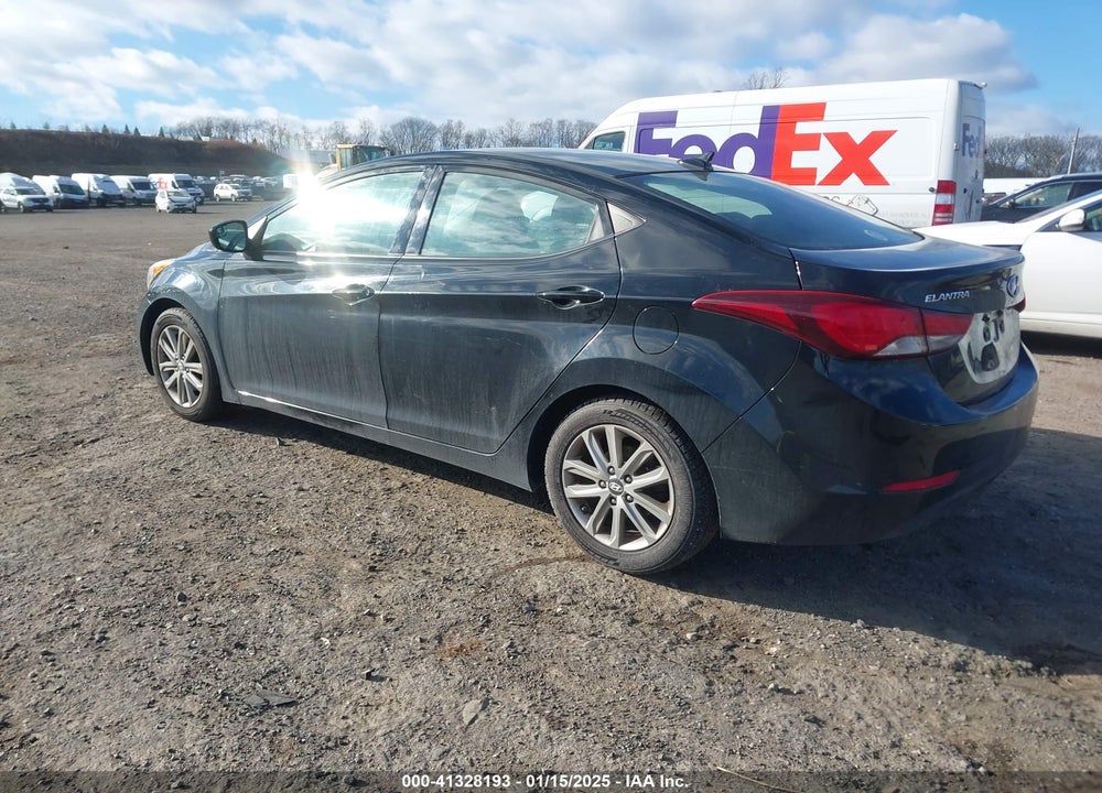 2014 HYUNDAI ELANTRA SE VIN: KMHDH4AE9EU075996