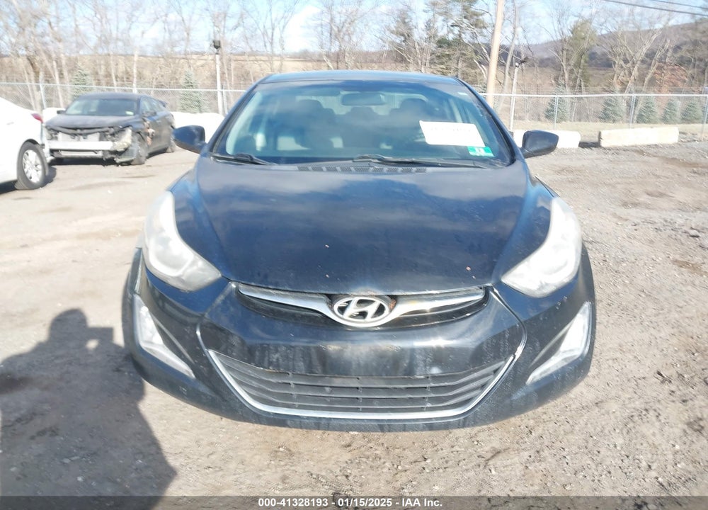 2014 HYUNDAI ELANTRA SE VIN: KMHDH4AE9EU075996