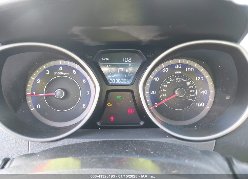2014 HYUNDAI ELANTRA SE VIN: KMHDH4AE9EU075996