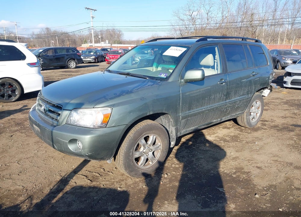 2006 TOYOTA HIGHLANDER V6 VIN: JTEHP21A660171244