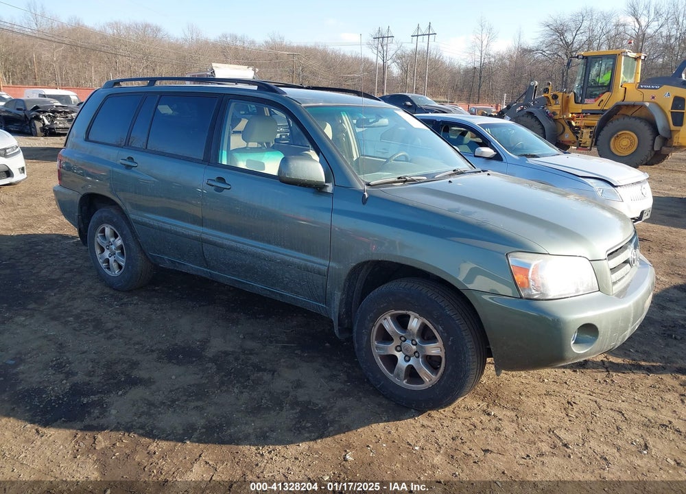 2006 TOYOTA HIGHLANDER V6 VIN: JTEHP21A660171244