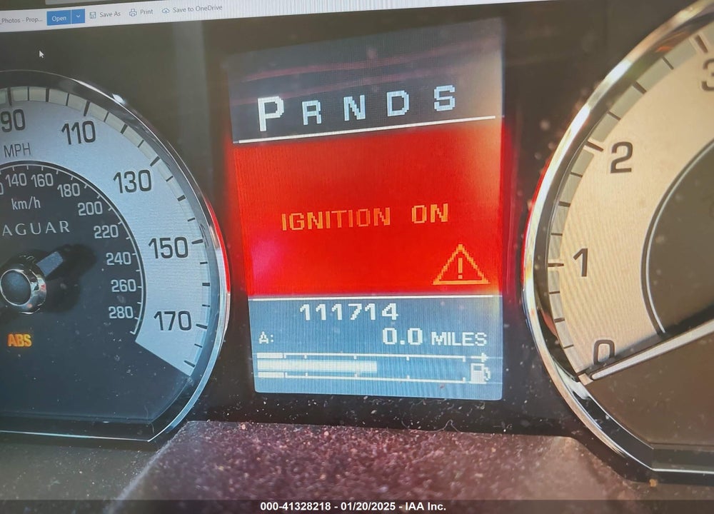 2011 JAGUAR XF VIN: SAJWA0GB0BLS14486