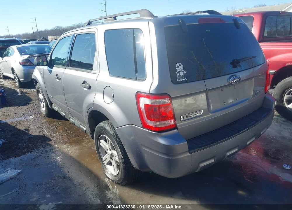 2008 FORD ESCAPE HYBRID VIN: 1FMCU59H38KA90098