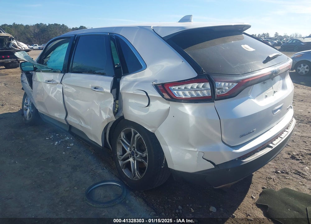 2016 FORD EDGE TITANIUM VIN: 2FMPK3K93GBB42725