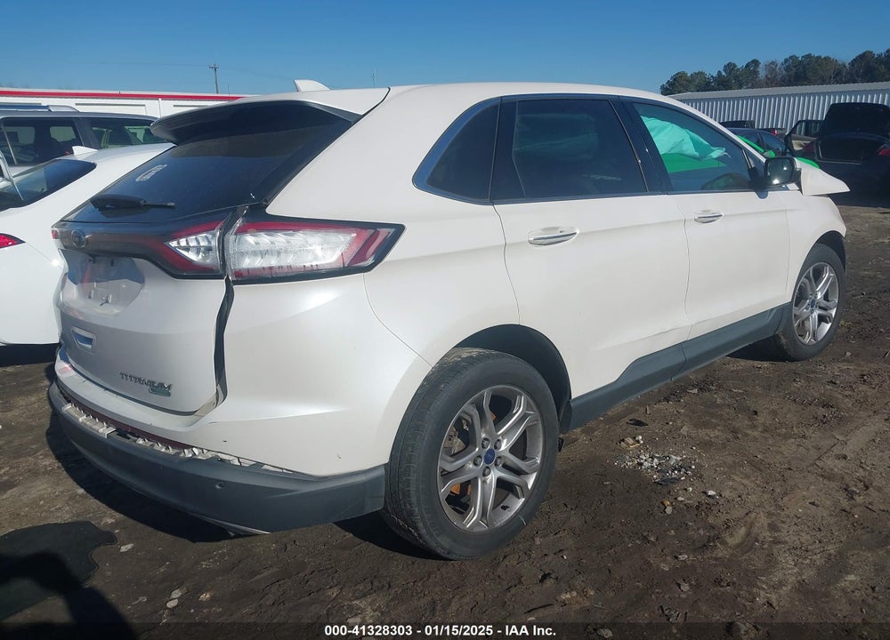 2016 FORD EDGE TITANIUM VIN: 2FMPK3K93GBB42725