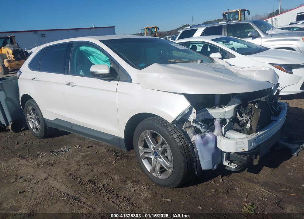 2016 FORD EDGE TITANIUM VIN: 2FMPK3K93GBB42725