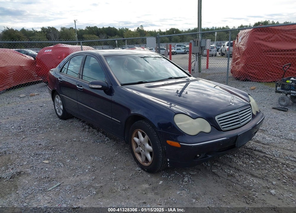 2002 MERCEDES-BENZ C 240 VIN: WDBRF61J22F212347