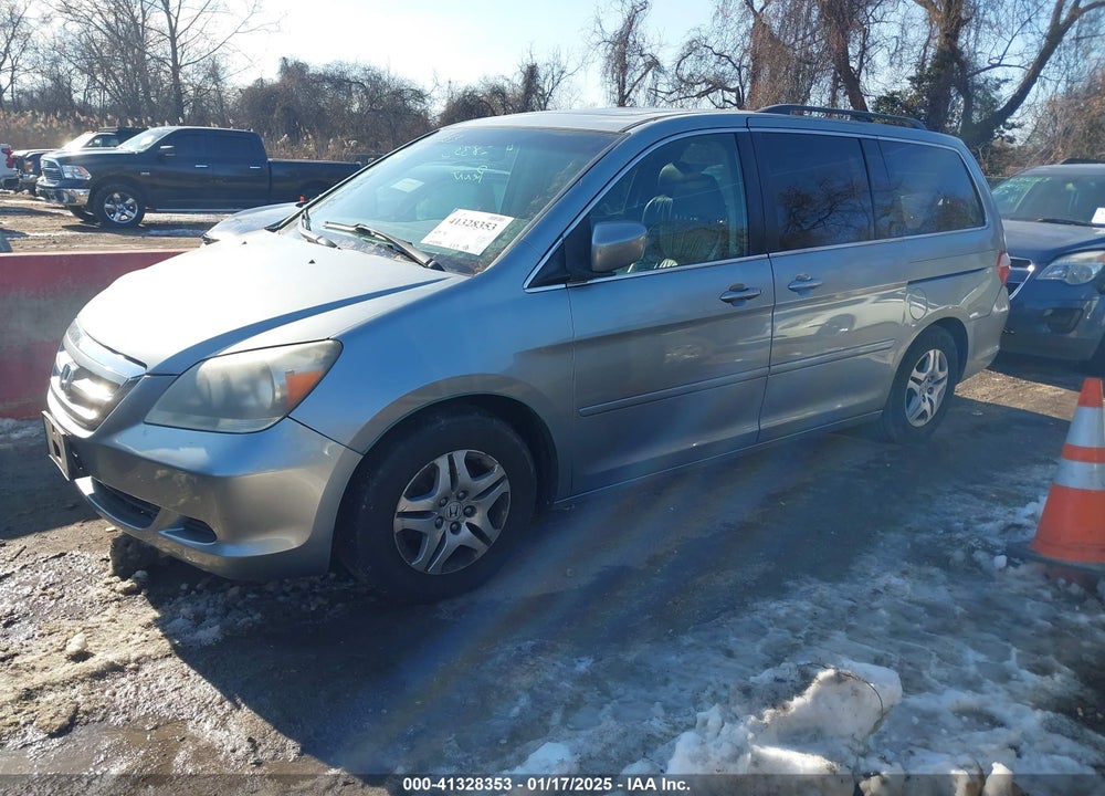 2007 HONDA ODYSSEY EX-L VIN: 5FNRL38697B121999