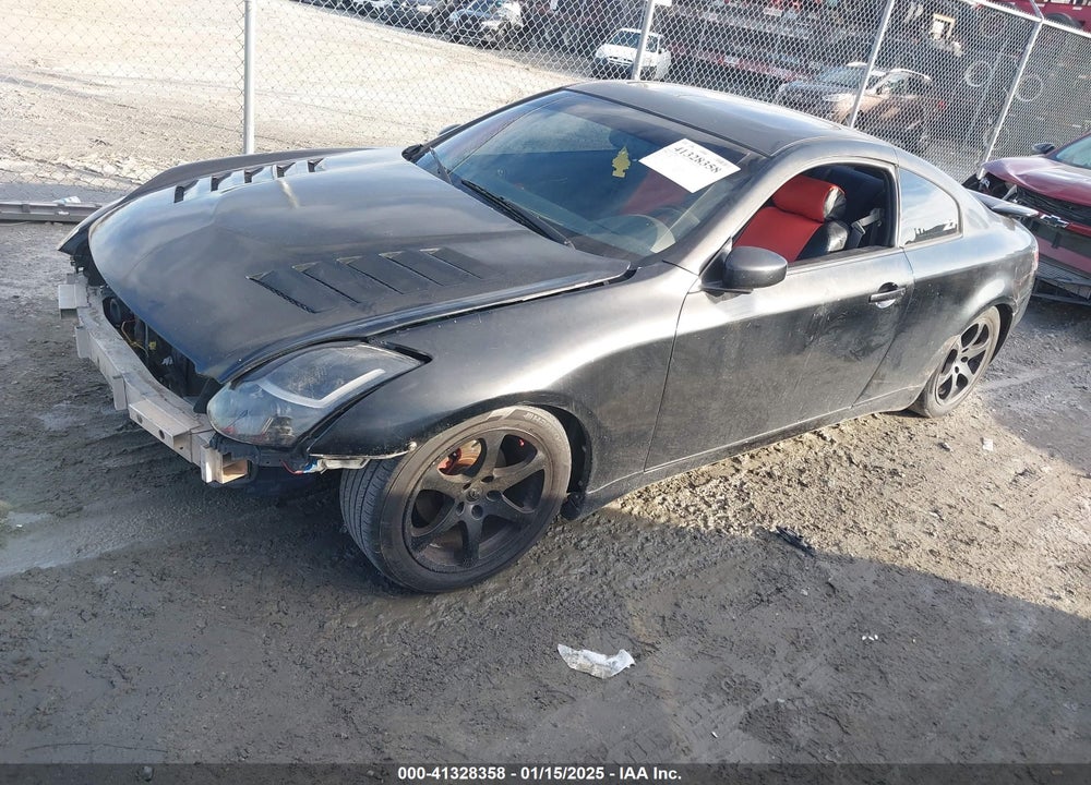 2003 INFINITI G35 BASE W/LEATHER VIN: JNKCV54E83M212948