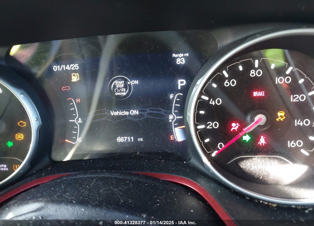 2019 JEEP COMPASS TRAILHAWK 4X4 VIN: 3C4NJDDB2KT811486