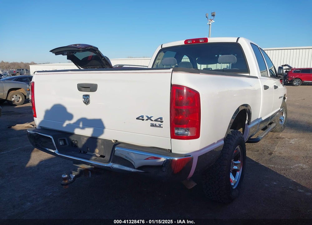 2005 DODGE RAM 1500 SLT/LARAMIE VIN: 1D7HU18N25S250659