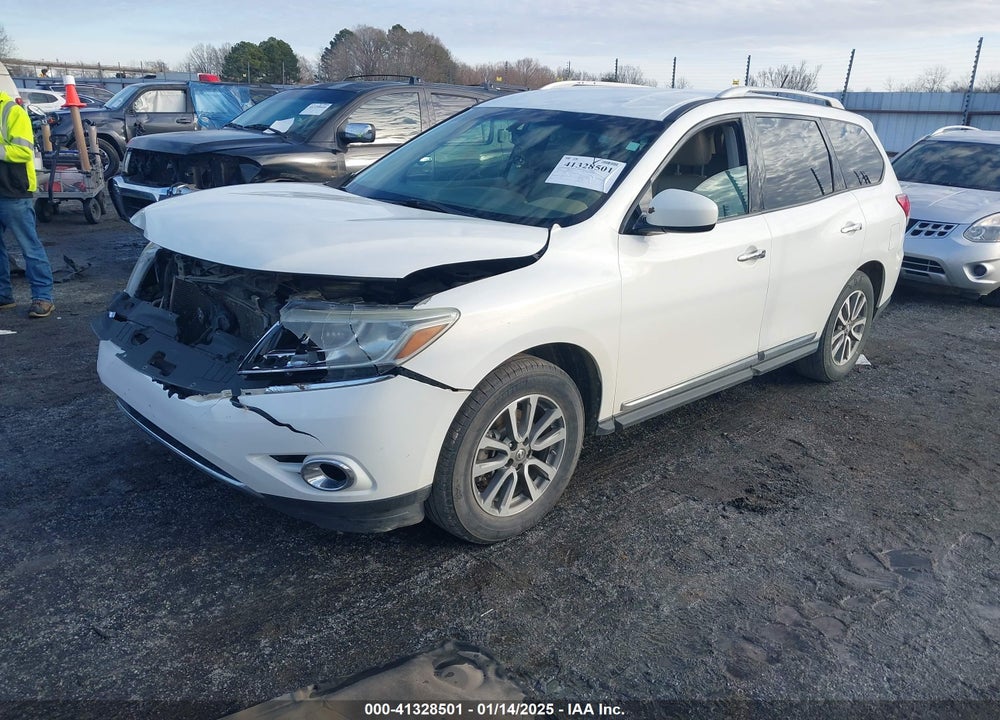 2014 NISSAN PATHFINDER SL VIN: 5N1AR2MN8EC637263