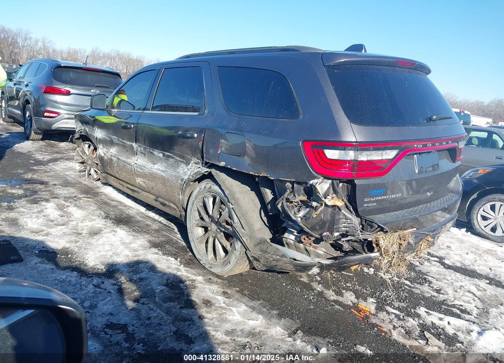 2017 DODGE DURANGO VIN: 1C4RDJDG9HC644261
