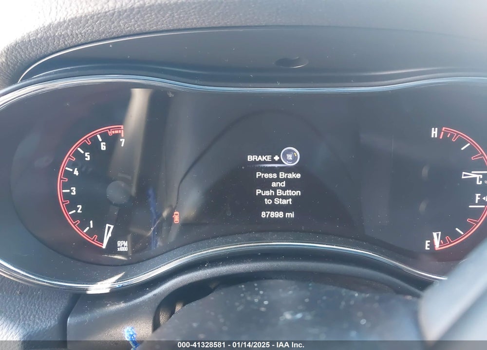 2017 DODGE DURANGO VIN: 1C4RDJDG9HC644261