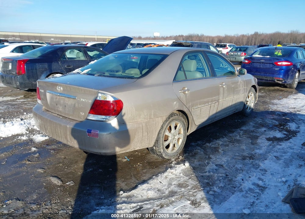 2005 TOYOTA CAMRY XLE V6 VIN: 4T1BF30K95U605608