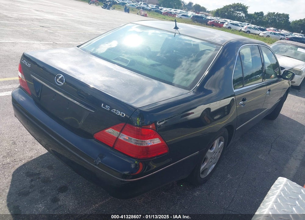 2004 LEXUS LS 430 VIN: JTHBN36F340148235