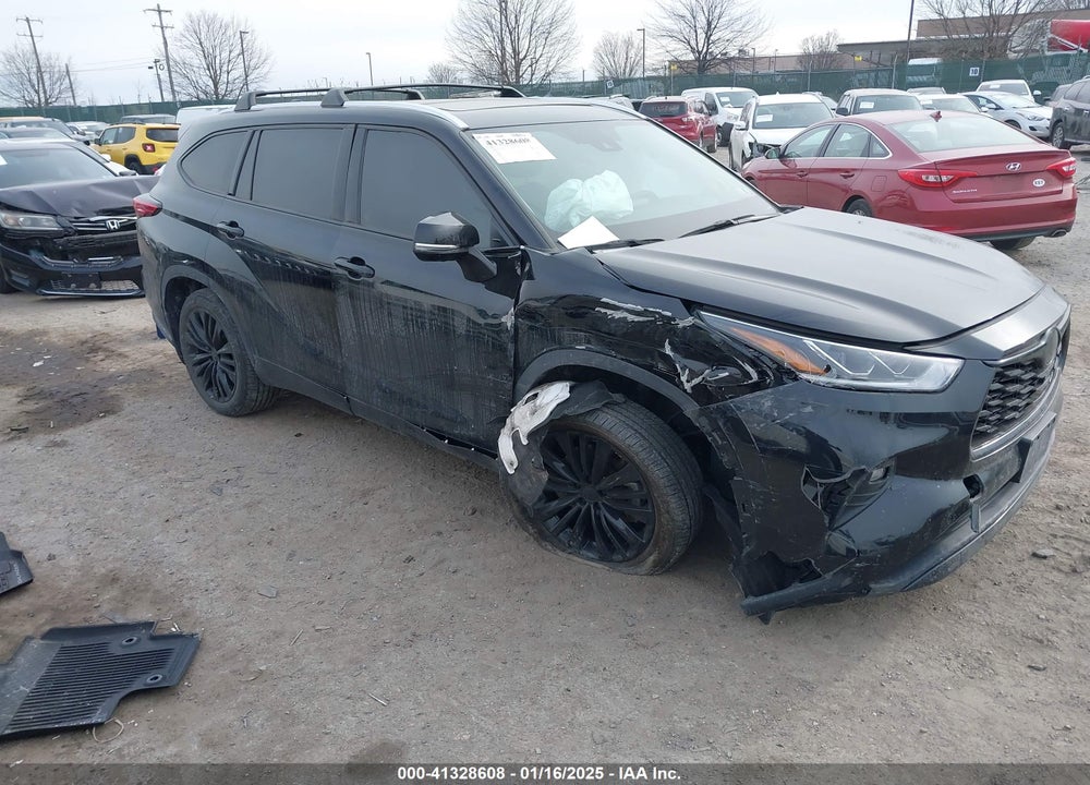 2021 TOYOTA HIGHLANDER HYBRID PLATINUM VIN: 5TDEBRCH0MS026008