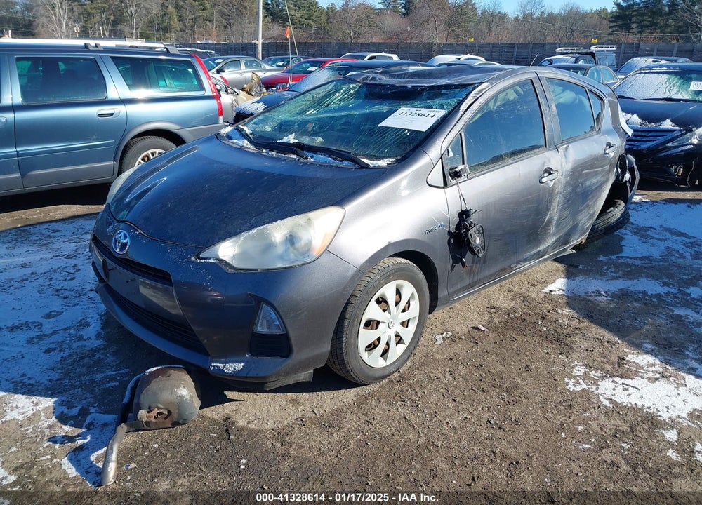 2012 TOYOTA PRIUS C TWO VIN: JTDKDTB36C1508610