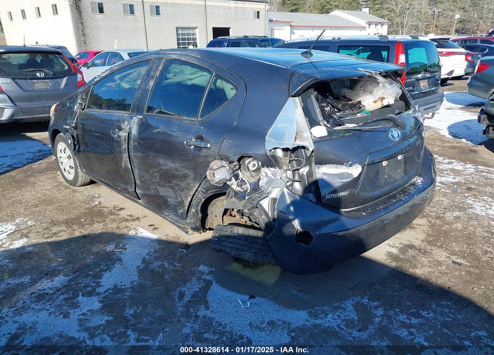 2012 TOYOTA PRIUS C TWO VIN: JTDKDTB36C1508610