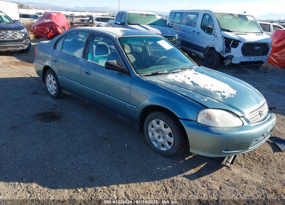 2000 HONDA CIVIC VALUE PACKAGE VIN: 2HGEJ6618YH591760