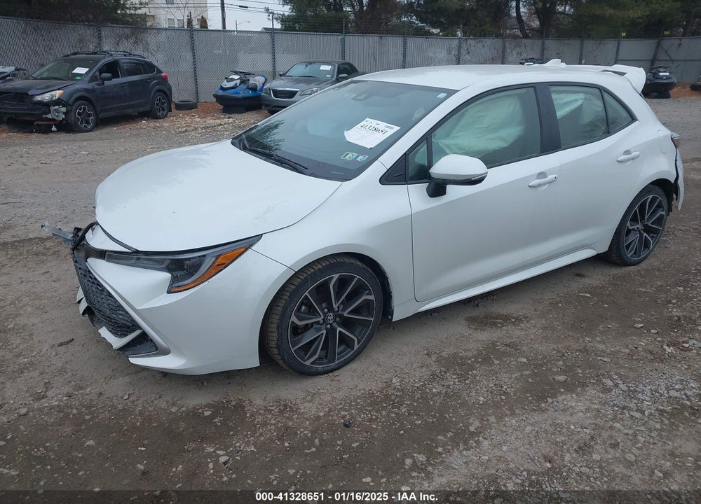 2022 TOYOTA COROLLA VIN: JTNC4MBE2N3180407