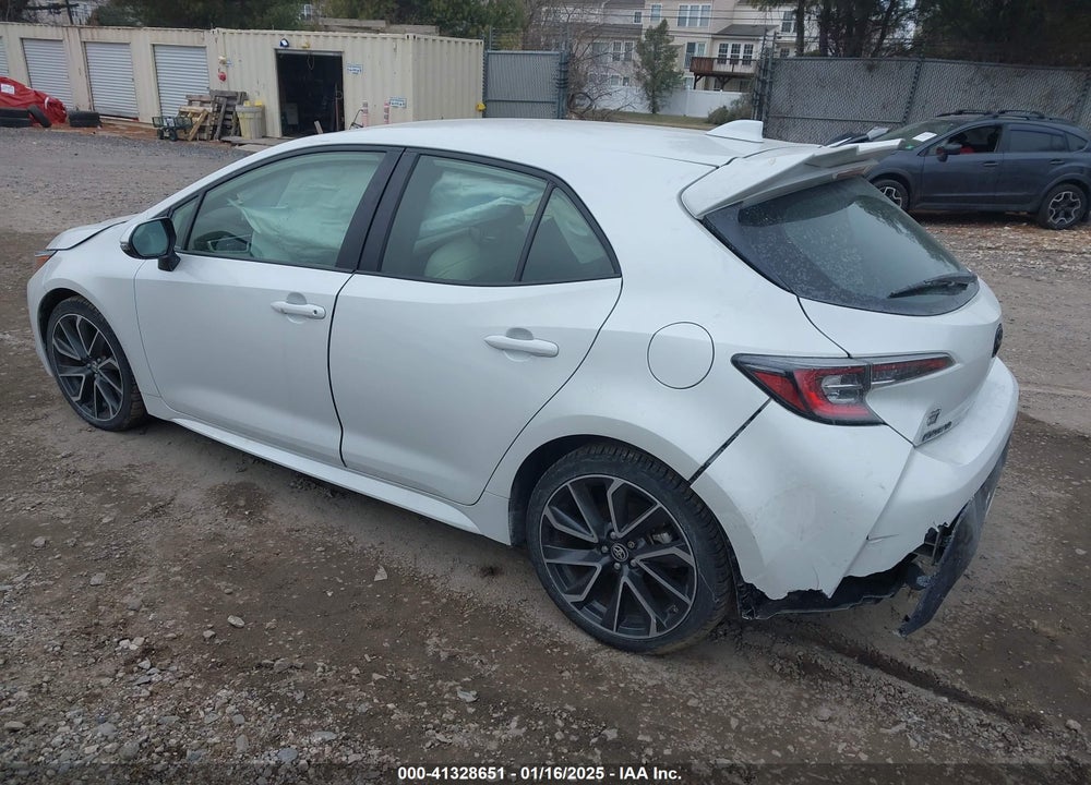 2022 TOYOTA COROLLA VIN: JTNC4MBE2N3180407