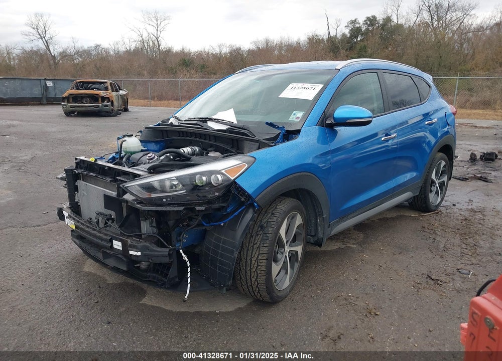 2017 HYUNDAI TUCSON LIMITED VIN: KM8J33A24HU368517