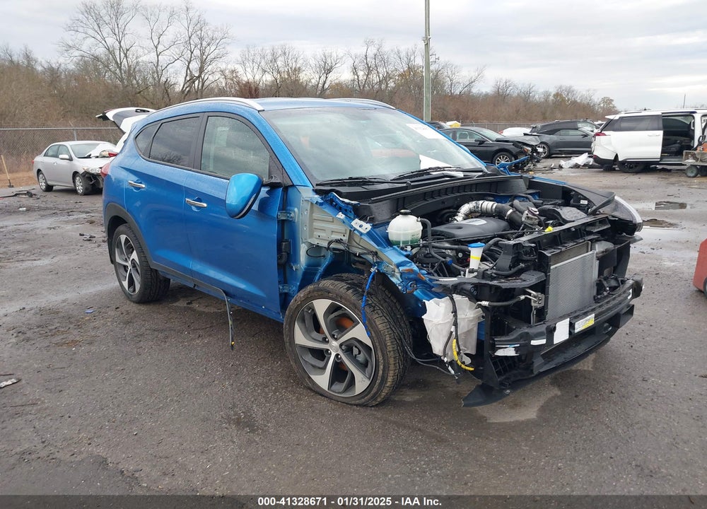 2017 HYUNDAI TUCSON LIMITED VIN: KM8J33A24HU368517