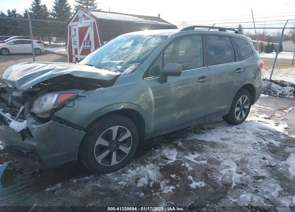 2018 SUBARU FORESTER 2.5I LIMITED VIN: JF2SJAJC1JH522242
