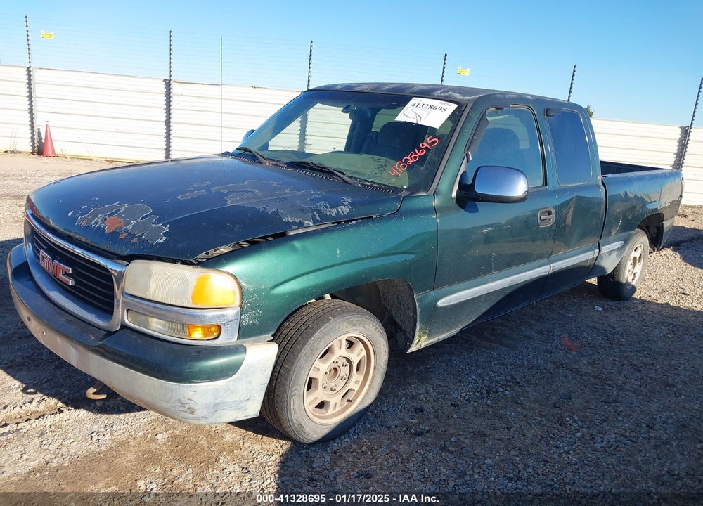 2001 GMC SIERRA 1500 SLE VIN: 2GTEC19T711231547