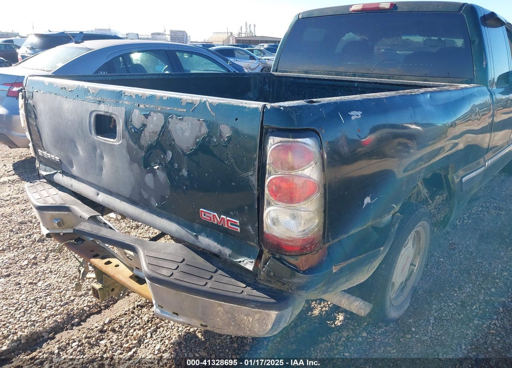 2001 GMC SIERRA 1500 SLE VIN: 2GTEC19T711231547