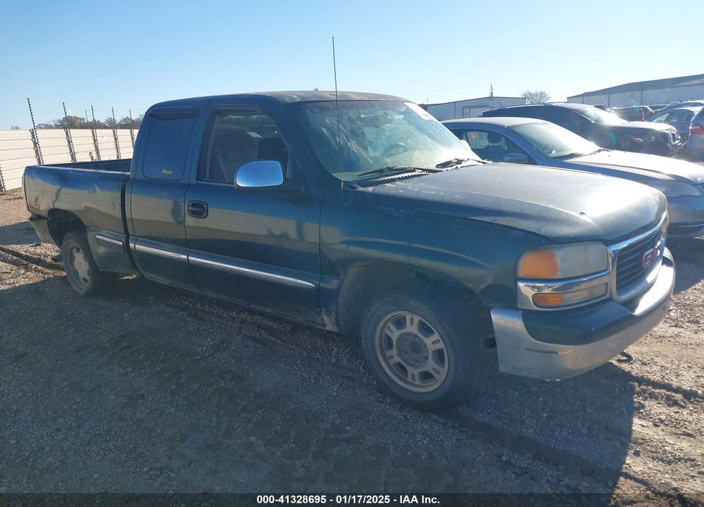 2001 GMC SIERRA 1500 SLE VIN: 2GTEC19T711231547