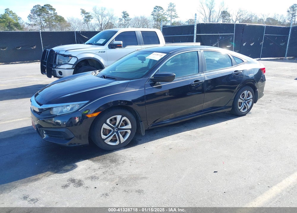 2016 HONDA CIVIC LX VIN: 2HGFC2F57GH555504
