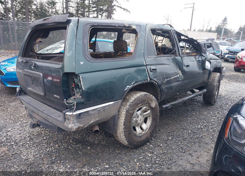 1999 TOYOTA 4RUNNER SR5 V6 VIN: JT3HN86R7X0213373