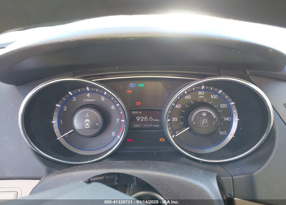 2011 HYUNDAI SONATA VIN: 5NPEB4AC6BH112260