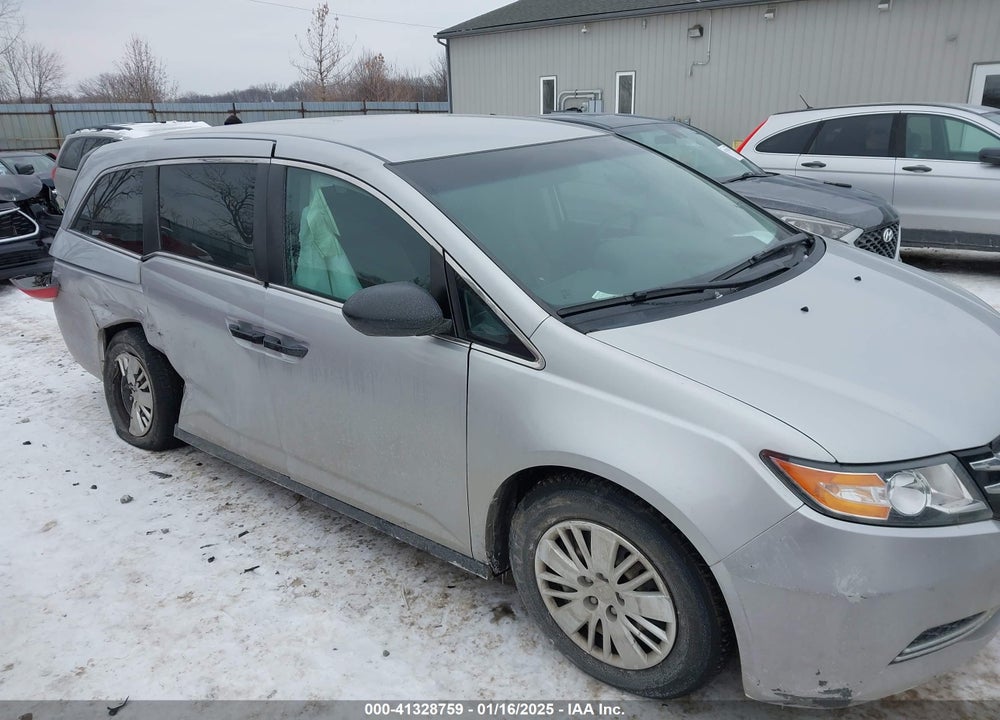 2014 HONDA ODYSSEY LX VIN: 5FNRL5H27EB006176