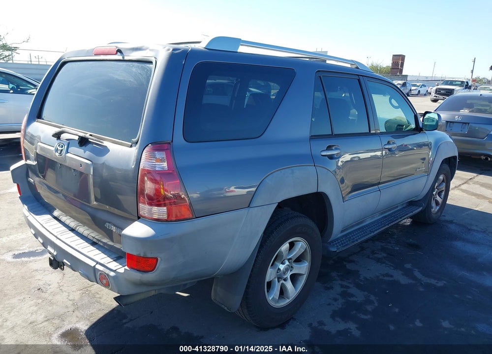 2003 TOYOTA 4RUNNER SR5 SPORT V6 VIN: JTEZU14R930002596