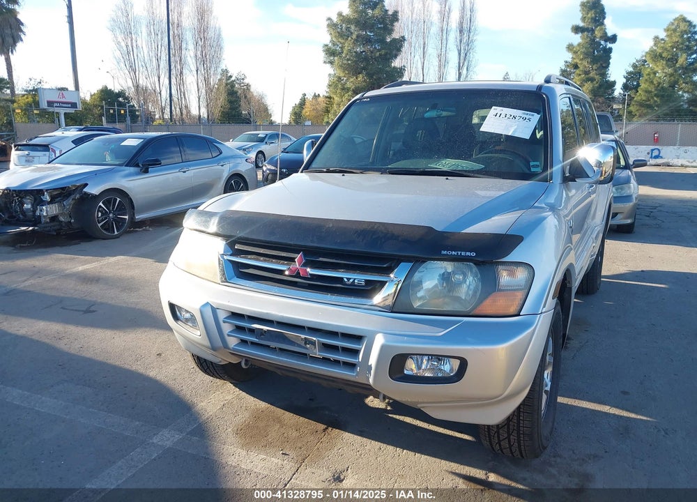 2001 MITSUBISHI MONTERO LIMITED VIN: JA4MW51R11J022220