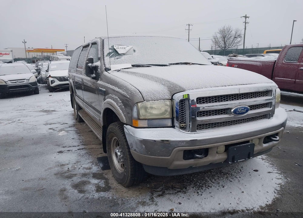 2002 FORD EXCURSION LIMITED VIN: 1FMNU43S02EC84343