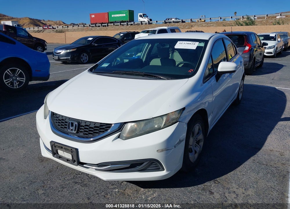 2014 HONDA CIVIC VIN: 19XFB2F57EE269548